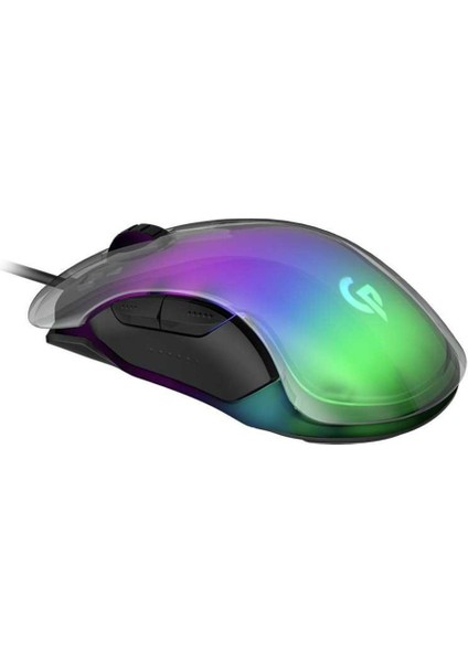 Gaming Mouse Rgb 8d Kristal Kasa 12800 Dpı / Oyuncu Mouse