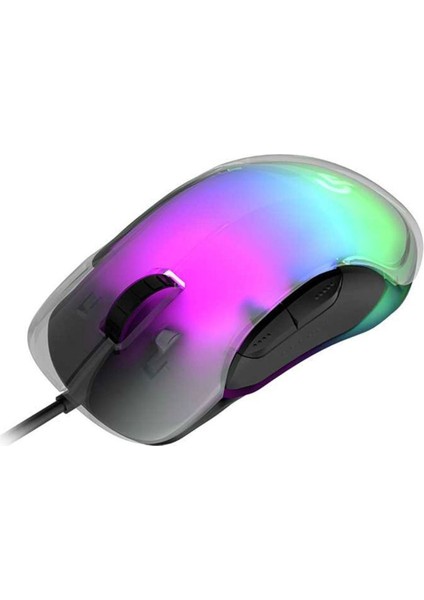 Gaming Mouse Rgb 8d Kristal Kasa 12800 Dpı / Oyuncu Mouse