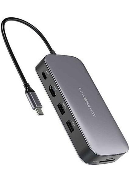 256 GB Usb-C Hub & SSD Sürücü Tümü Bir Arada Bağlantı ve Depolama Pd 100W