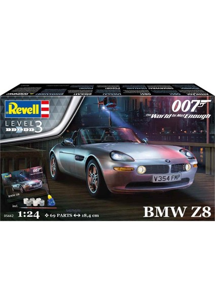 1:24 Bmw Z8 007 The World Is Not Enough Vg05662