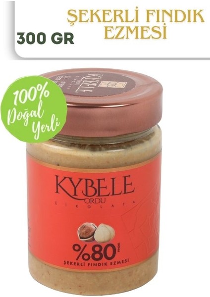 Şekerli Fındık Ezmesi 300 Gr