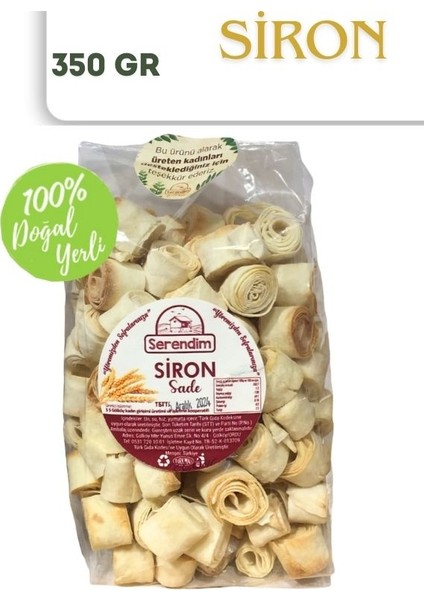 Ordu Organik Pazar Siron 350 gr