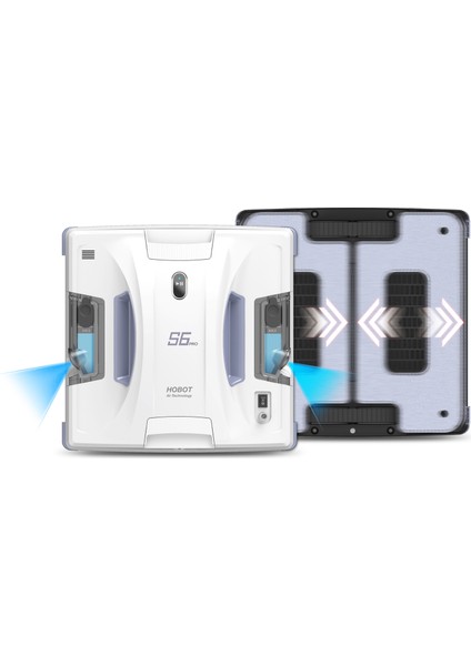 S6PRO Cam Silme Robotu Dakikada 600 Kere Hareket Eden Moplar