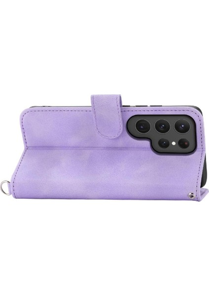 Samsung Galaxy S24 Ultra Kabartmalı Çoklu Kredi Kartı Yuvaları Için Flip Case (Yurt Dışından) indirimleri