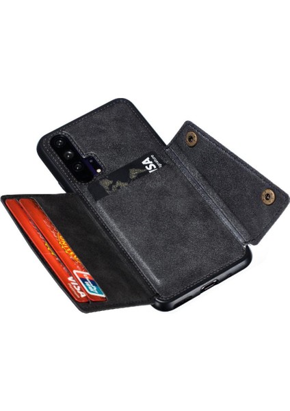 Onur 20 Pro Kickstand Buit Için Cüzdan Durumda Demir Kart Tutucu Cüzdan (Yurt Dışından) fırsatları