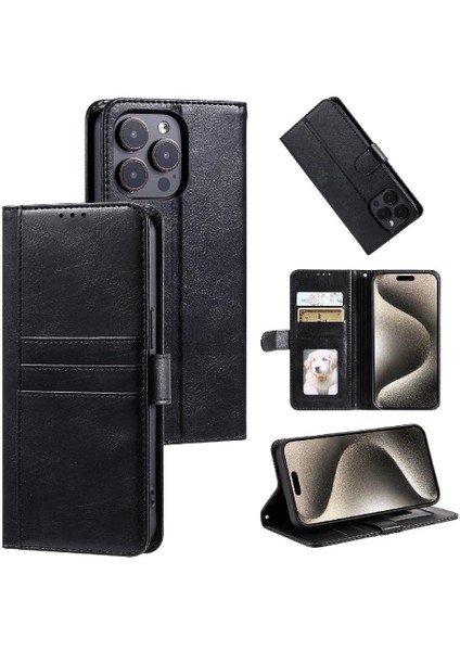 Xiaomi Redmi Için Flip Case Xiaomi 4g 6 Kart Yuvaları Kickstand Cüzdan Pu Deri (Yurt Dışından)