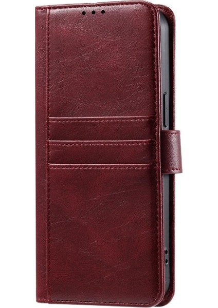 Xiaomi Redmi Için Flip Case Xiaomi 4g 6 Kart Yuvaları Kickstand Cüzdan Pu Deri (Yurt Dışından) fiyatları