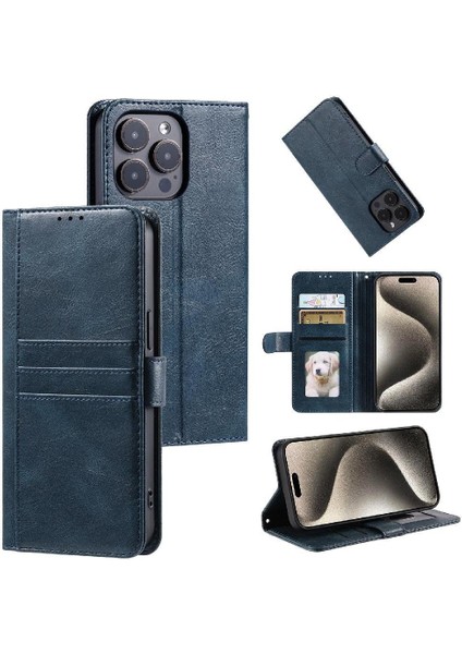 Xiaomi Redmi Için Flip Case Xiaomi 4g 6 Kart Yuvaları Kickstand Cüzdan Pu Deri (Yurt Dışından)