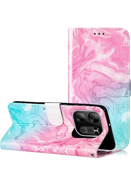 Tecno Spark Için Flip Case 2023 Kart Yuvaları Tutucu Tam Koruma Pu Gitmek (Yurt Dışından)
