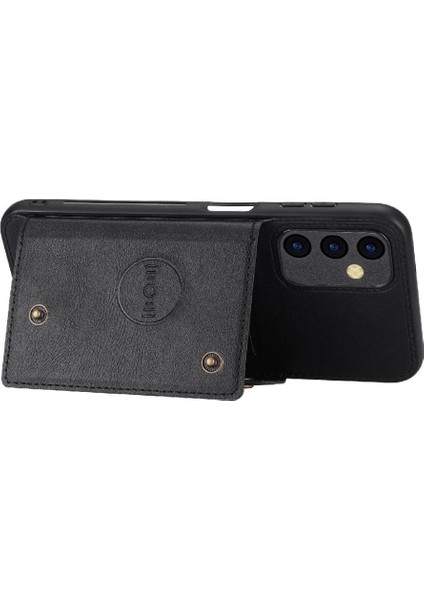 Cüzdan Kılıf Samsung Galaxy A15 4g/5g Kickstand Kart Tutucu Darbeye (Yurt Dışından)