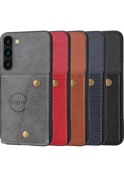Samsung Galaxy S23 Buit Için Cüzdan Kılıf Demir Cüzdan Kılıf Kickstand Kart (Yurt Dışından) fiyatları
