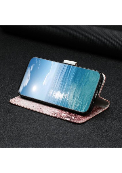 Samsung Galaxy S20 Ultra Manyetik Mermer Desen Tam Pu Için Flip Case (Yurt Dışından)