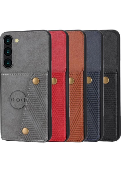 Samsung Galaxy S23 Artı Kart Tutucu Cüzdan Kılıf Için Cüzdan Kılıf Darbeye (Yurt Dışından)