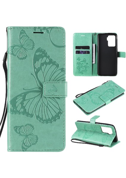 Oppo A94 4g Için Flip CASE/F19 Pro Darbeye Kapak Pu ile Manyetik Kapak (Yurt Dışından)