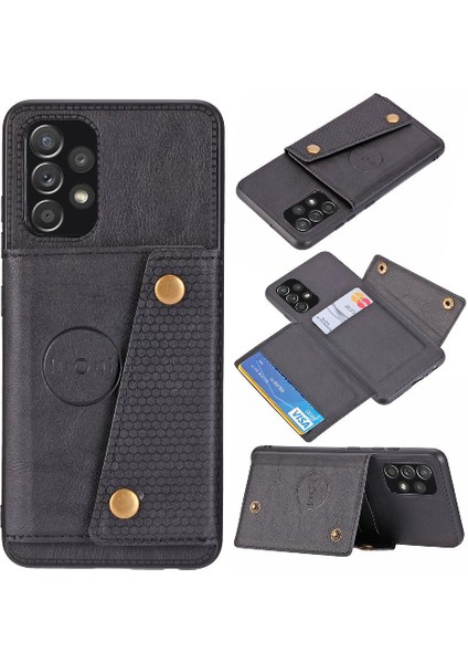 Samsung Galaxy A32 4g Cüzdan Kılıf Kart Tutucu Darbeye Dayanıklı Cüzdan Kılıf (Yurt Dışından)