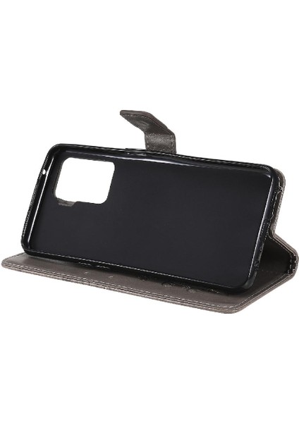 Kart Yuvası Standı ile Oppo Oppo 5f Pu Deri Manyetik Kapak Için Flip Case (Yurt Dışından)