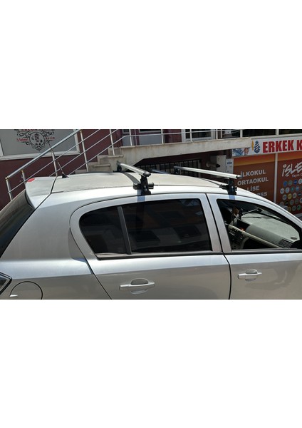 Opel Astra H Hb ( 2006-2012 ) 3 Aparatlı Oluksuz Tip Port Bagaj Tavan Çıtası Ara Atkı Barı Çıta Blueoto