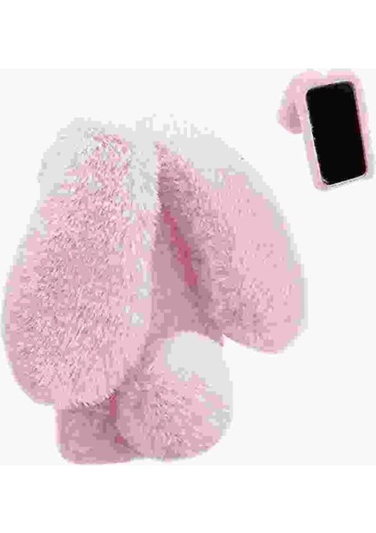 Motoorla Kenar 50 Pro Için Kılıf Peluş Telefon Kılıfı Sevimli Peluş Tavşan Kulaklar ve (Yurt Dışından) indirimleri