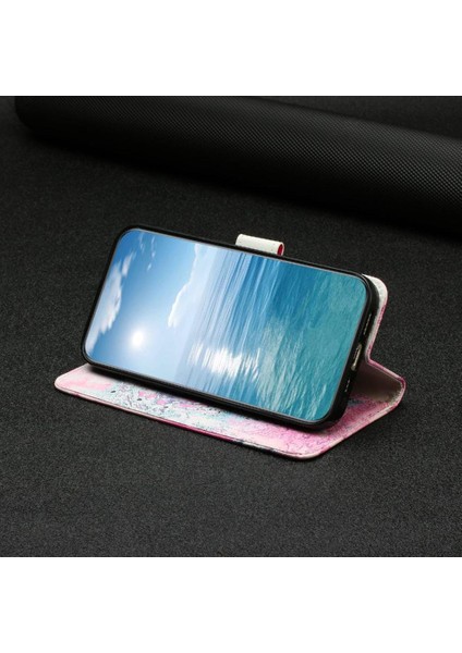Xiaomi Redmi Not 11 Için Flip Case 5g Manyetik Mermer Desen Kart Yuvaları (Yurt Dışından)