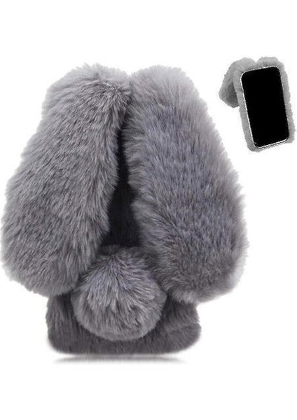 Xiaomi Poco F6 Peluş Telefon Kılıfı Için Kılıf Sonbahar ve Kış Sevimli Peluş Kulaklar (Yurt Dışından) fiyatları