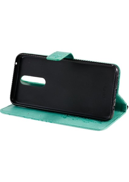 Oppo F11 Pu Deri Manyetik Kapak Için Flip Case Darbeye Kapak ile (Yurt Dışından)