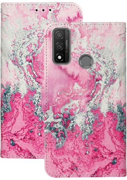 Huawei P Akıllı 2020 Mermer Desen Manyetik Tam Koruma Için Flip Case (Yurt Dışından) indirimleri
