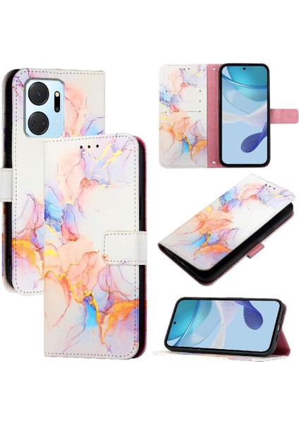 Onur Oyun 7t 5g Cüzdan Pu Deri Kickstand Mermer Desen (Yurt Dışından) indirimleri