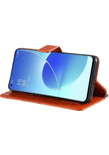 Kart Yuvası ile Oppo Oppo 6 5g Pu Deri Darbeye Kapak Için Flip Case (Yurt Dışından)