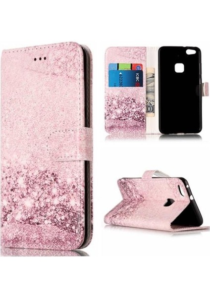 Huawei P10 Lite Için Flip Case Tam Koruma Pu Deri Cüzdan Mermer (Yurt Dışından) indirimleri