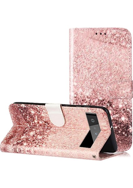 Google Piksel 6 Pro Için Flip Case Kart Yuvaları Tutucu Pu Deri Cüzdan Tam (Yurt Dışından)