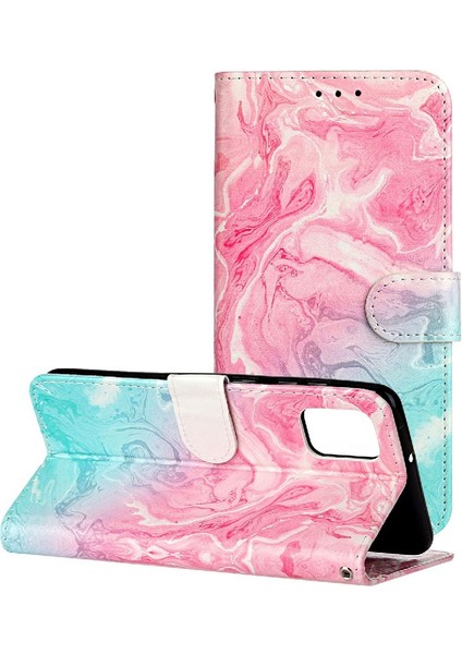 Samsung Galaxy Flip Pu Deri Cüzdan Manyetik Tam Kart Için Flip Case (Yurt Dışından)