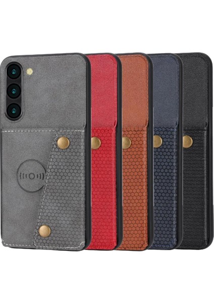 Samsung Galaxy S23 Buit Için Cüzdan Kılıf Demir Cüzdan Kılıf Kickstand Kart (Yurt Dışından) fiyatları