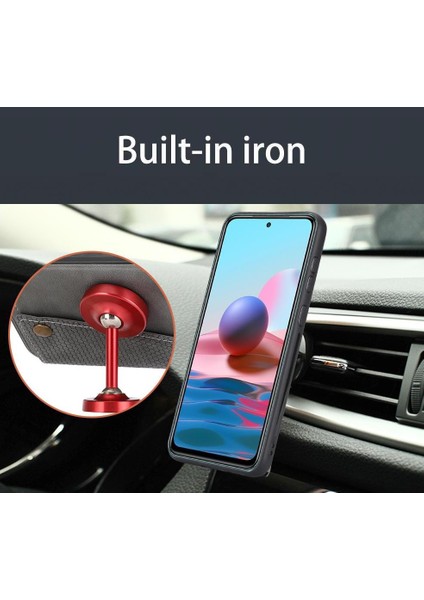 Samsung Galaxy S23 Buit Için Cüzdan Kılıf Demir Cüzdan Kılıf Kickstand Kart (Yurt Dışından) indirimleri