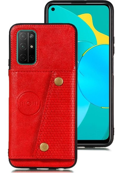 Samsung Galaxy M52 5g Buit Için Cüzdan Kılıf Demir Cüzdan Kılıf Kickstand (Yurt Dışından) fırsatları