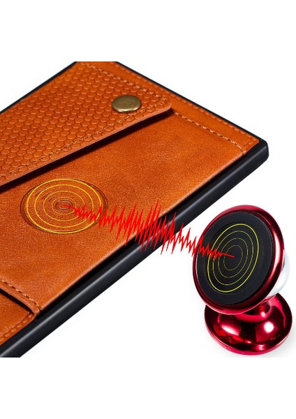 Samsung Galaxy M52 5g Buit Için Cüzdan Kılıf Demir Cüzdan Kılıf Kickstand (Yurt Dışından) fiyatları