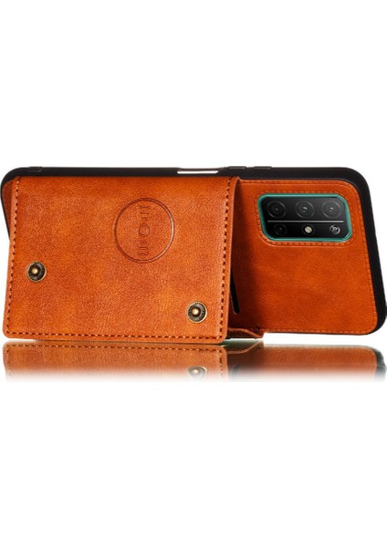 Samsung Galaxy M52 5g Buit Için Cüzdan Kılıf Demir Cüzdan Kılıf Kickstand (Yurt Dışından) indirimleri