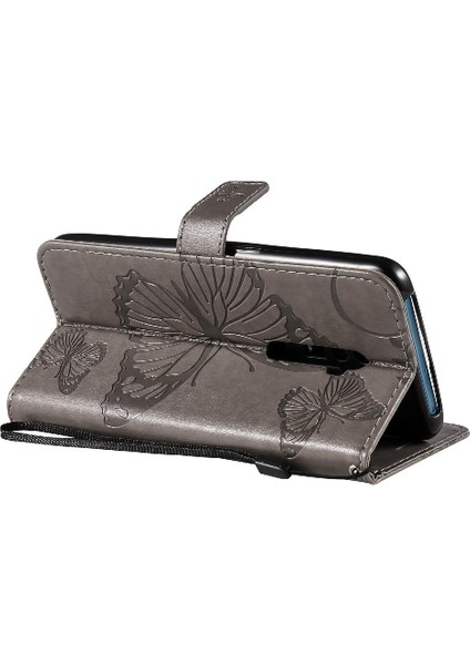 Kart Yuvası Standı Pu ile Oppo 10X 10X Zoom Darbeye Dayanıklı Kapak Için Flip Case (Yurt Dışından)