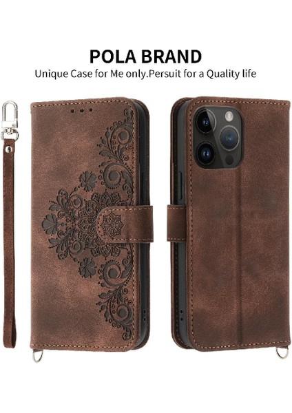 Iphone 14 Için Flip Case Pro Max Darbeye Çoklu Kredi Kartı Yuvaları (Yurt Dışından)