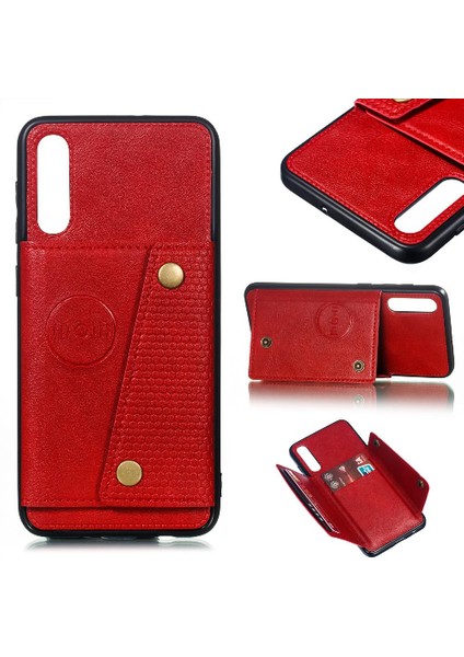 Samsung Galaxy A50/A50S/A30S Kickstand Cüzdan Kılıf Buit Için Cüzdan Kılıf (Yurt Dışından)
