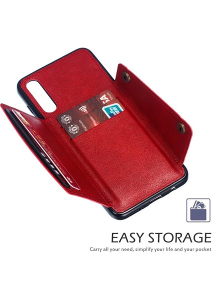 Samsung Galaxy A50/A50S/A30S Kickstand Cüzdan Kılıf Buit Için Cüzdan Kılıf (Yurt Dışından) indirimleri