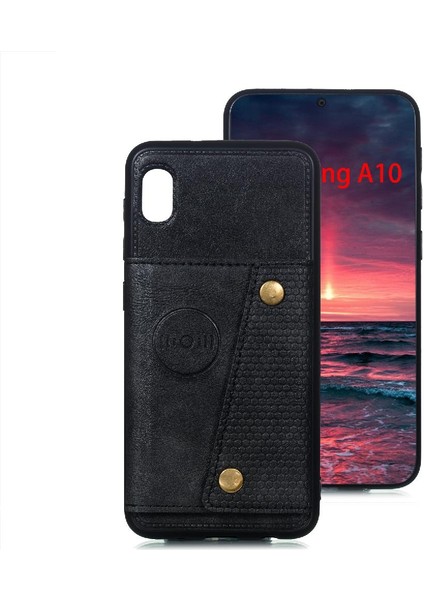 Samsung Galaxy A10/M10 Kart Tutucu Cüzdan Kılıf Kickstand Için Cüzdan Kılıf (Yurt Dışından) indirimleri