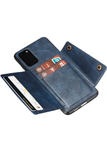 Samsung Galaxy S20 Artı Darbeye Dayanıklı Koruyucu Kickstand Için Cüzdan Kılıf (Yurt Dışından) fırsatları