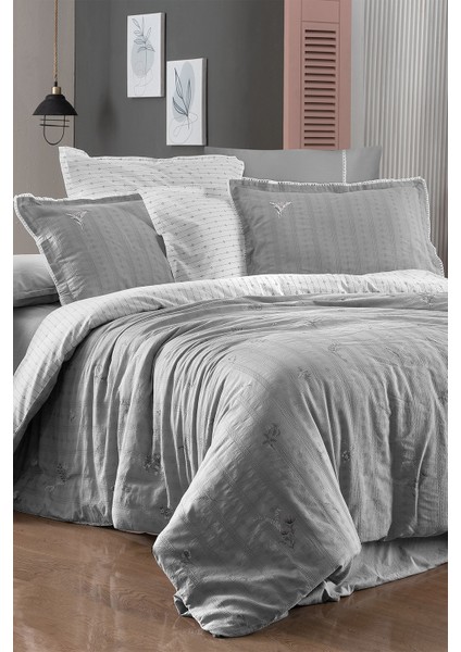Gracia Somon Tek Kişilik %100 Pamuk Mood Comfort Nevresim Takımı