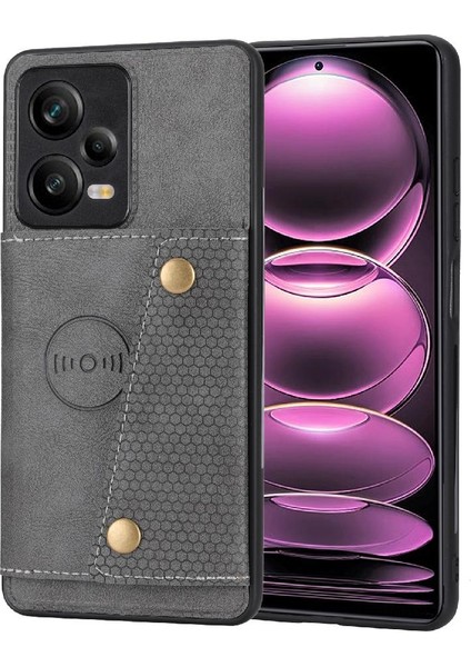 Cüzdan Kılıf Için Xiaomi Poco X5 Cüzdan Kılıf Darbeye Koruyucu Kart Buit (Yurt Dışından)