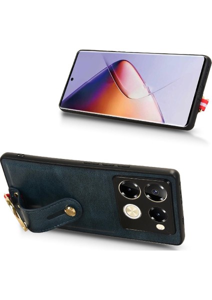 Infinix Not 40 Pro Artı 5g Kolaylık Premium Pu Deri Bilek Için Kılıf (Yurt Dışından)