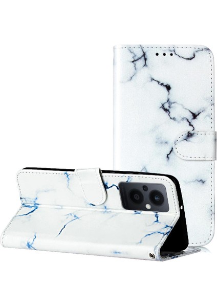 Oppo Için Flip Case Oppo 8z 5g/oppo 7z 5g Mermer Desen Tam Koruma Pu (Yurt Dışından) indirimleri