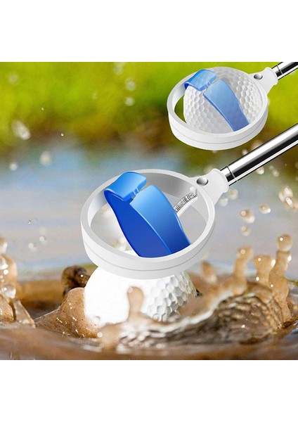 Golf Retriever Geri Çekilmiş Paslanmaz Çelik Teleskopik Golf Alma Aleti Sarı (Yurt Dışından) fırsatları