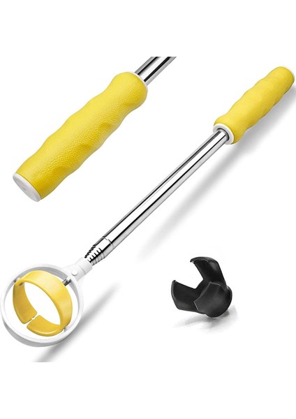 Golf Retriever Geri Çekilmiş Paslanmaz Çelik Teleskopik Golf Alma Aleti Sarı (Yurt Dışından) indirimleri