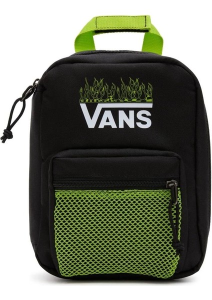 Vans New Skool Termal Beslenme Çantası Siyah Yeşil