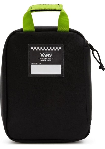 Vans New Skool Termal Beslenme Çantası Siyah Yeşil